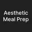 Aesthetic Meal Prep logo
