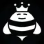 Bee King's Raw Honey logo