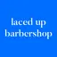 Laced Up Barbershop logo