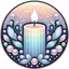 Pearlescent Candle Co. logo