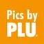 Pics by PLU logo
