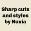 Sharp Cuts & Styles by Nuvia logo