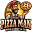 The Pizza Man logo