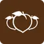 Three Peaches Gelato and Coffee logo