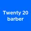 Twenty20 Barber Studio logo