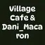 Village Cafe & Dani_Macaron logo